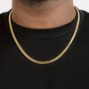 6mm Cuban Link Chain Gold