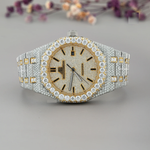 AP Gold Fully Iced-out Moissanite Diamond Watch