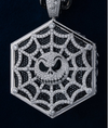 Spidy with Smiley Face Hexagon Pendant