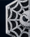 Spidy with Smiley Face Hexagon Pendant