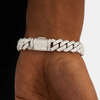 12mm Prong Cuban Bracelet
