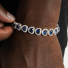 Sapphire Heart Tennis Bracelet