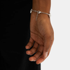 Iced Black Clover Bracelet