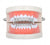 Cuban Round Moissanite Diamond Grillz