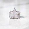 Iced Star Ring