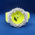 G-Shock With Full White Thrones Moissanite Diamond Watch