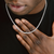 Tennis Chain with Round Moissanite Diamond