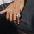 Emerald Cluster Ring