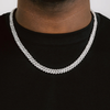 Cuban Chain 8mm Moissanite Diamond