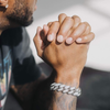 19mm Iced Cuban Bracelet