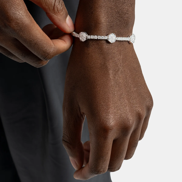 Daisy on Tennis Bracelet