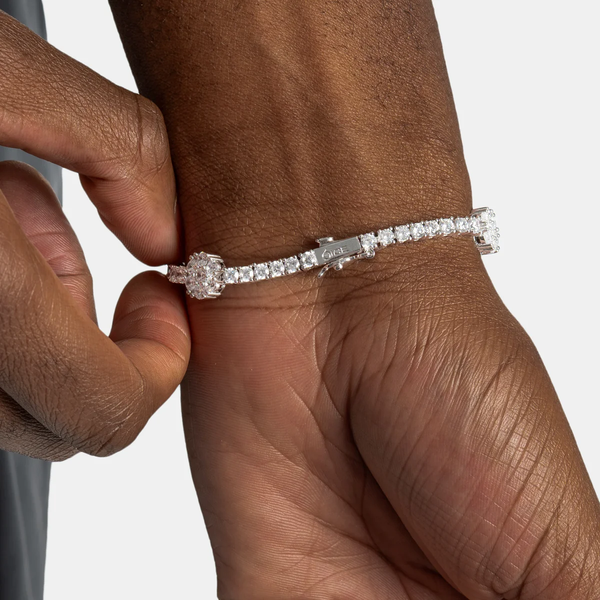 Daisy on Tennis Bracelet