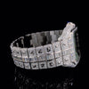 Cartier Skeleton Silver with Baguette Diamond Watch