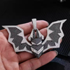 Bat Black and White Pendant