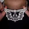 Bat Black and White Pendant