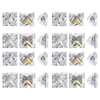 Lab Grown CVD HPHT Princess Brilliant Cut Clarity Loose Diamonds