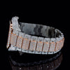 Cartier Rose White with Arabic Dial Diamond Watch