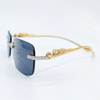 Pass Diamond Test Moissanite Diamond Sunglasses Fashion Iced Out Men Women Rapper Hip Hop Glasses Jewelry