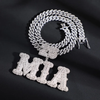Customise Name and Age with Unique Font Pendant