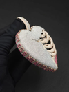 Heart Shape Unique Diamond Pendant