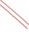 Tennis Chain withPink Round VVS Diamond Chain