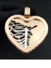 Heart Shape Unique Diamond Pendant