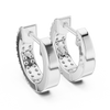 Duble-Row Half Bali With Round Diamons