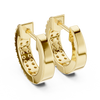 Duble-Row Half Bali With Round Diamons