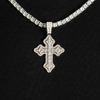 Cluster Micro Cross Pendant