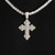 Cluster Micro Cross Pendant