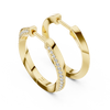 Hoop Sparkling and Simple Earring
