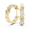 Crafted Baguette Diamond Earring
