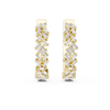 Crafted Baguette Diamond Earring