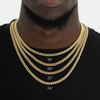 6mm Cuban Link Chain Gold