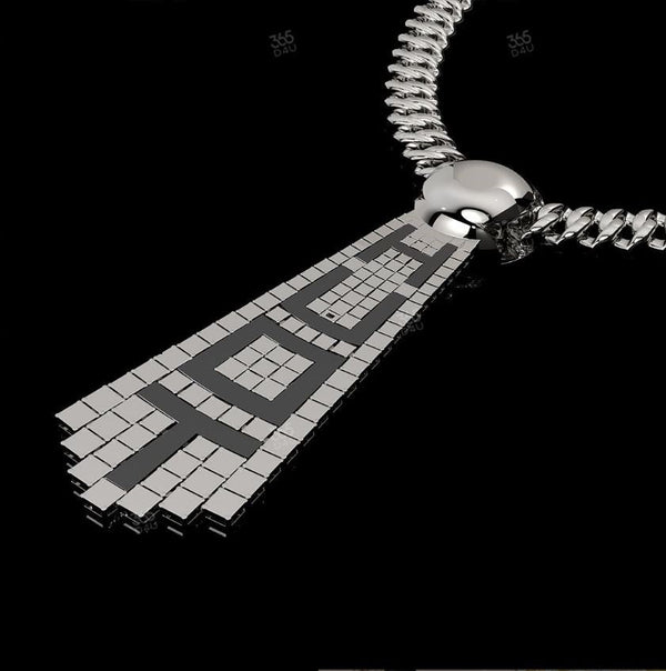 Formal Looking Tie Pendant