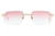 Luxury Women Sunglasses Popular Rimless Diamonds Completely Iced Out Luxurious Men Designer Sunglasses