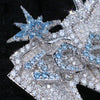 Custom latter with Star Moissanite Pendant