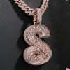 Wawy Custom Latter Moissanite Pendant