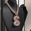 Wawy Custom Latter Moissanite Pendant