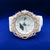 G-Shock With Rose White Thrones Moissanite Diamond Watch