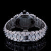 AP Silver With Three Time Function Working Diamond Watch