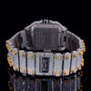 Cartier two-ton Gold Moissanite Diamond Watch
