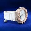G-Shock With Rose White Thrones Moissanite Diamond Watch