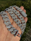 Cuban Chain 8mm Moissanite Diamond