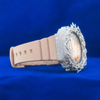 G-Shock With Full White Thrones Moissanite Diamond Watch