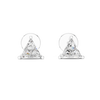 Full Triangle Diamond Earring