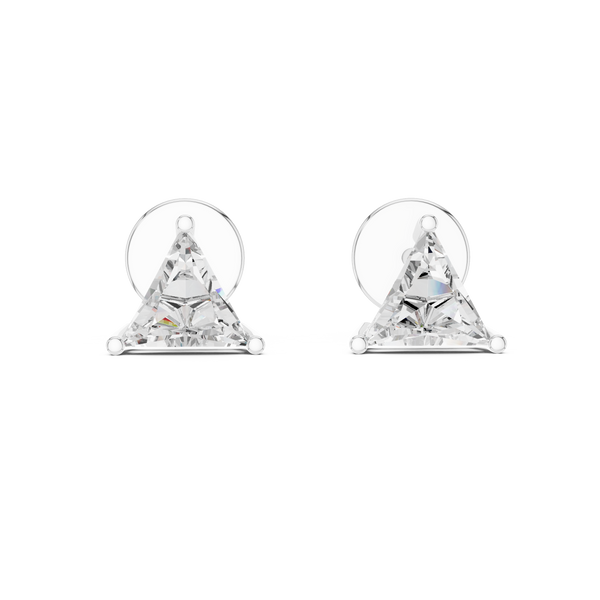Full Triangle Diamond Earring