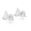 Full Triangle Diamond Earring