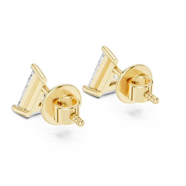 Full Triangle Diamond Earring