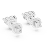 Full Heart Diamond Earring